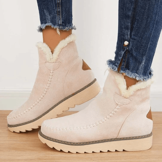 Comfortable suede casual shoes for women